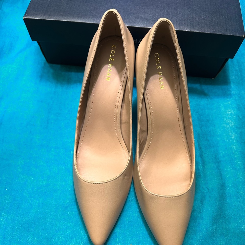 Cole Haan Women's Tan Pumps Size 11B-NEW - Picture 11 of 12